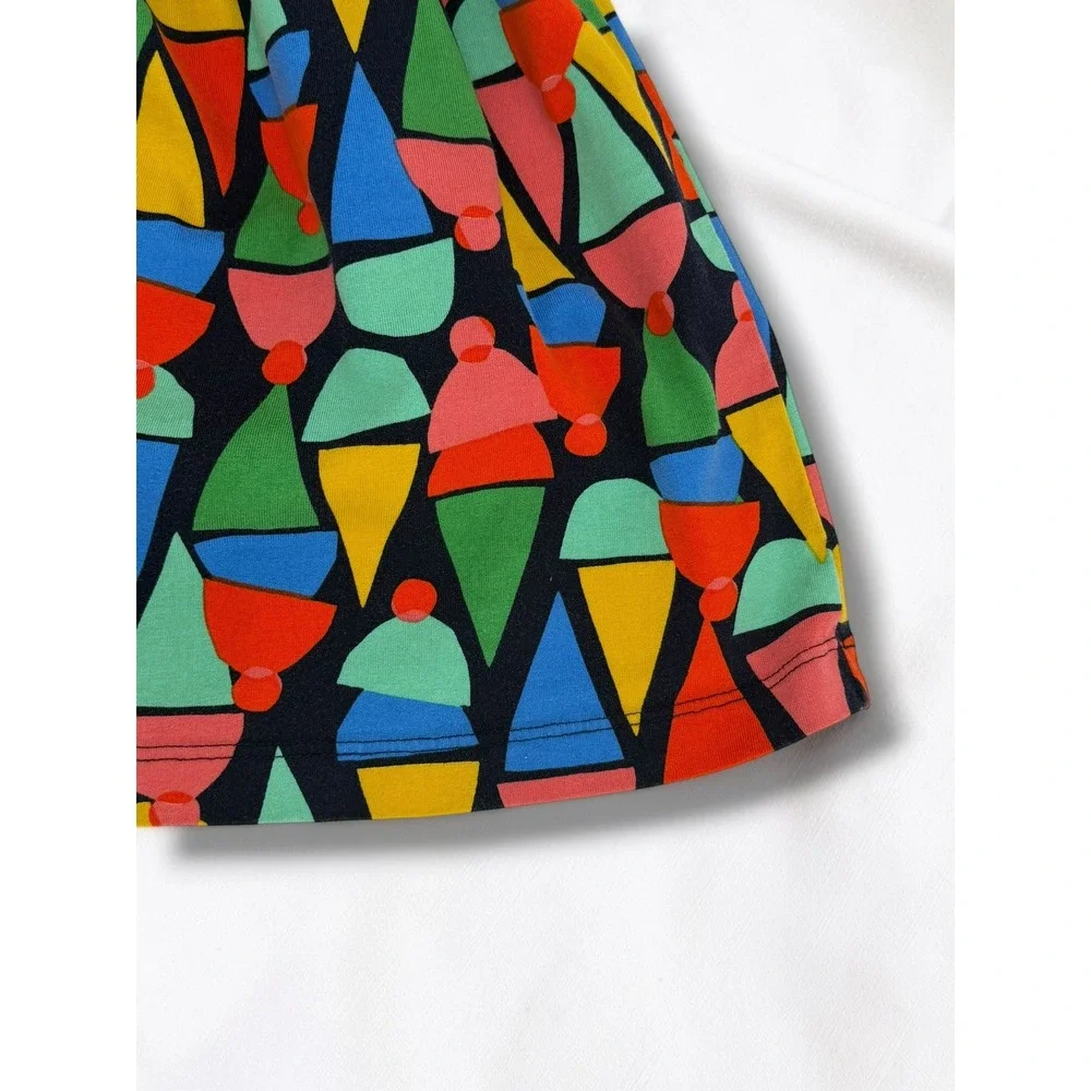 Hanna Andersson Ice Cream Print Organic Cotton Dress Set Size 85cm 2T